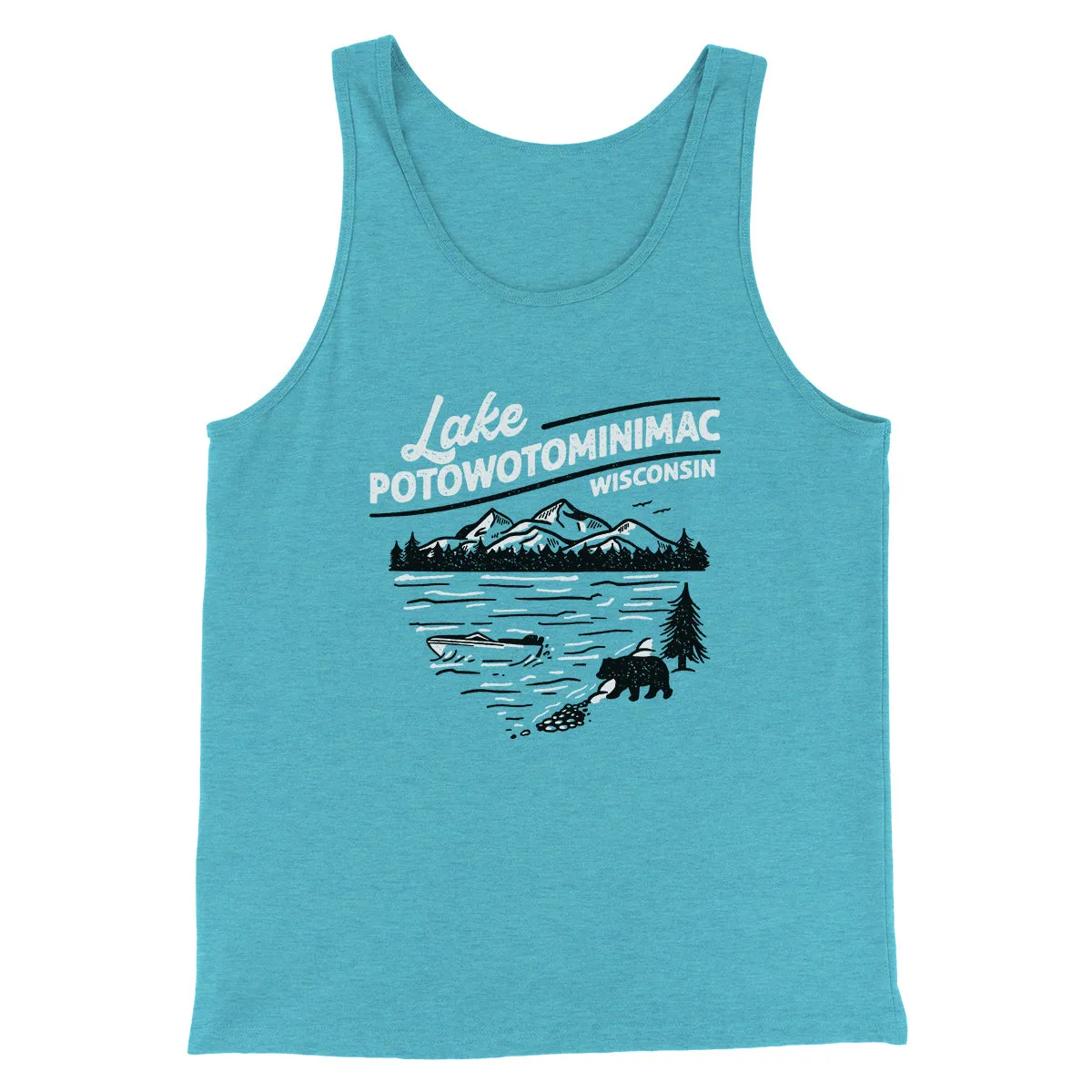Lake Potowotominimac Funny Movie Men/Unisex Tank Top