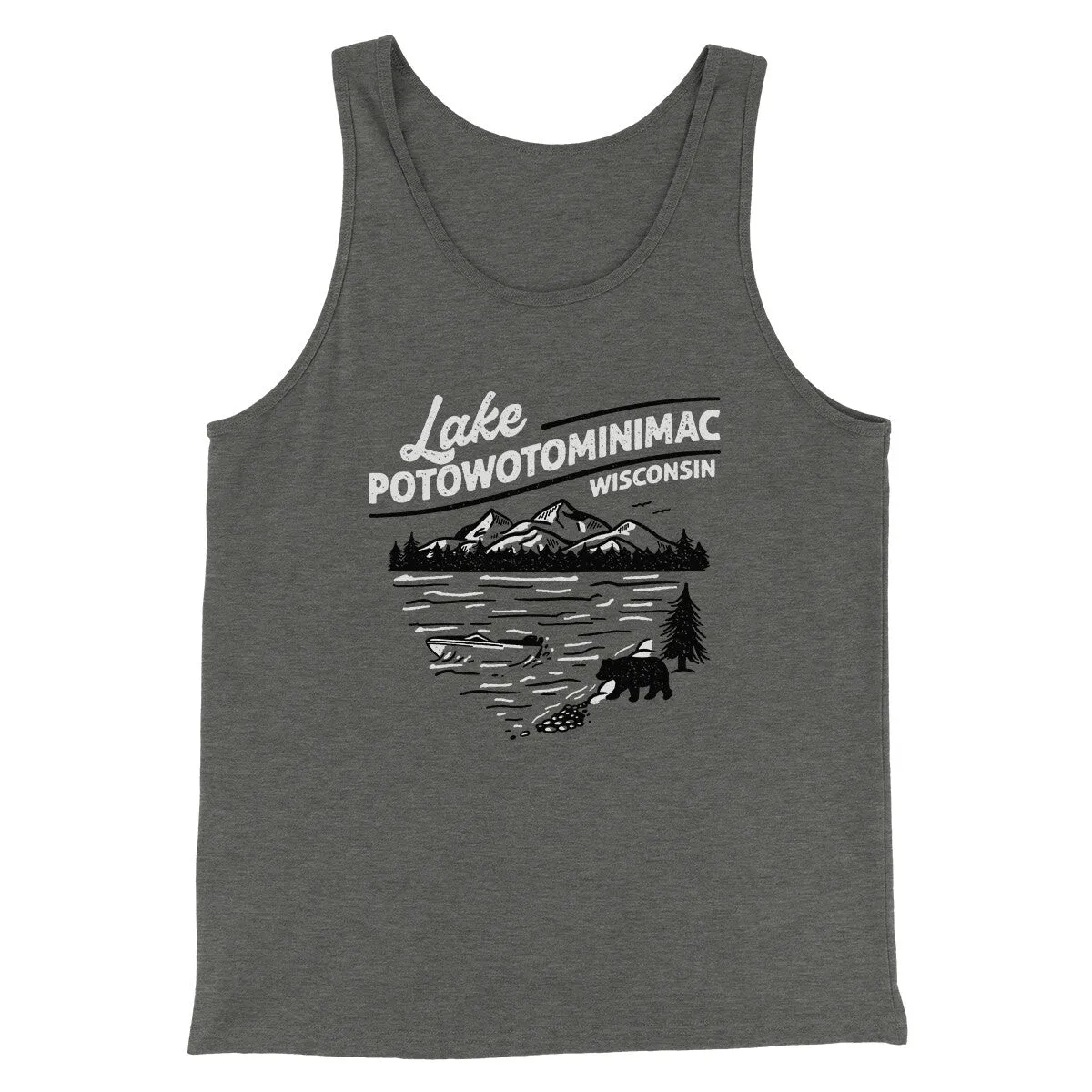 Lake Potowotominimac Funny Movie Men/Unisex Tank Top