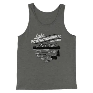 Lake Potowotominimac Funny Movie Men/Unisex Tank Top