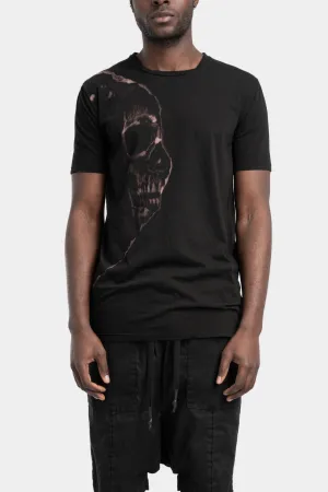 Lightweight cotton T-Shirt, Bleach skull