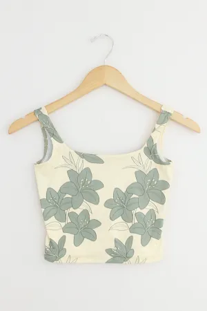 LILY SQUARE NECK CROP TOP | KIDS SIZE 2T - 4T