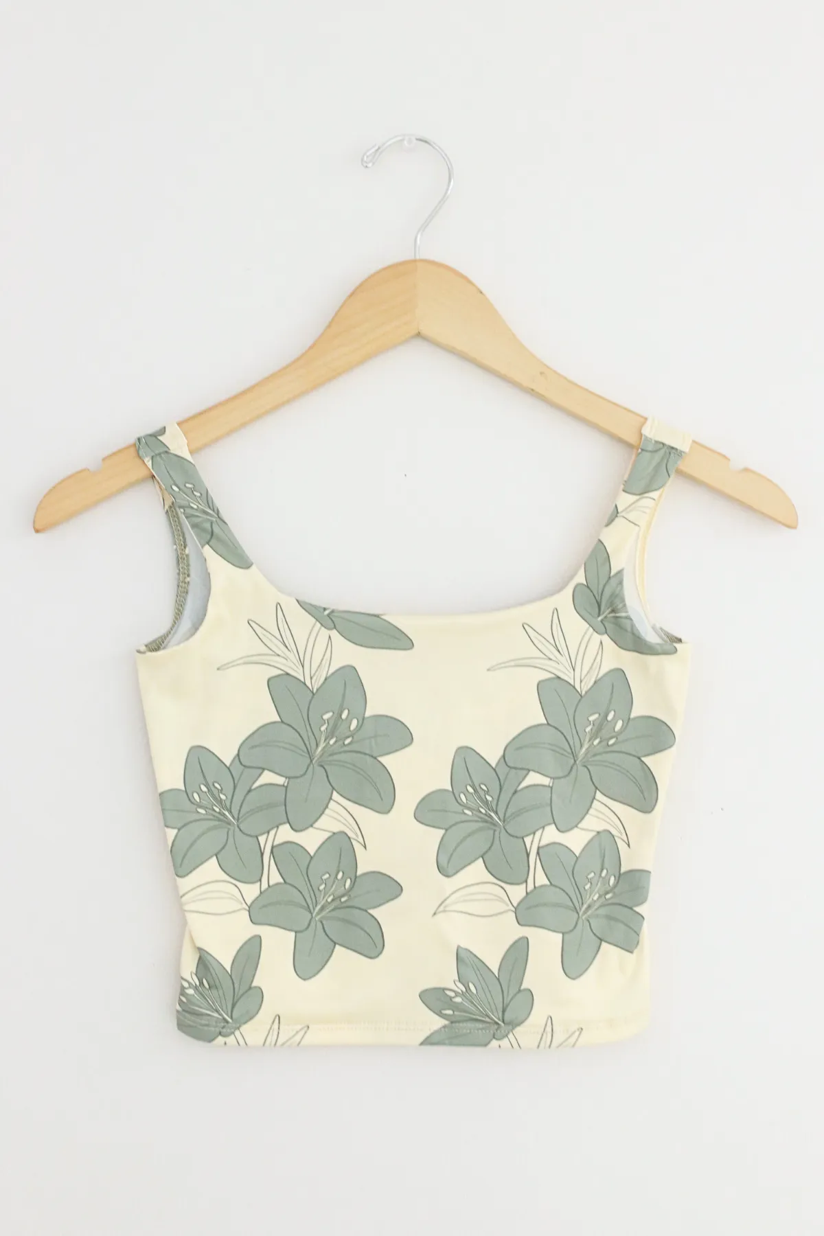 LILY SQUARE NECK CROP TOP | KIDS SIZE 4 - 6X