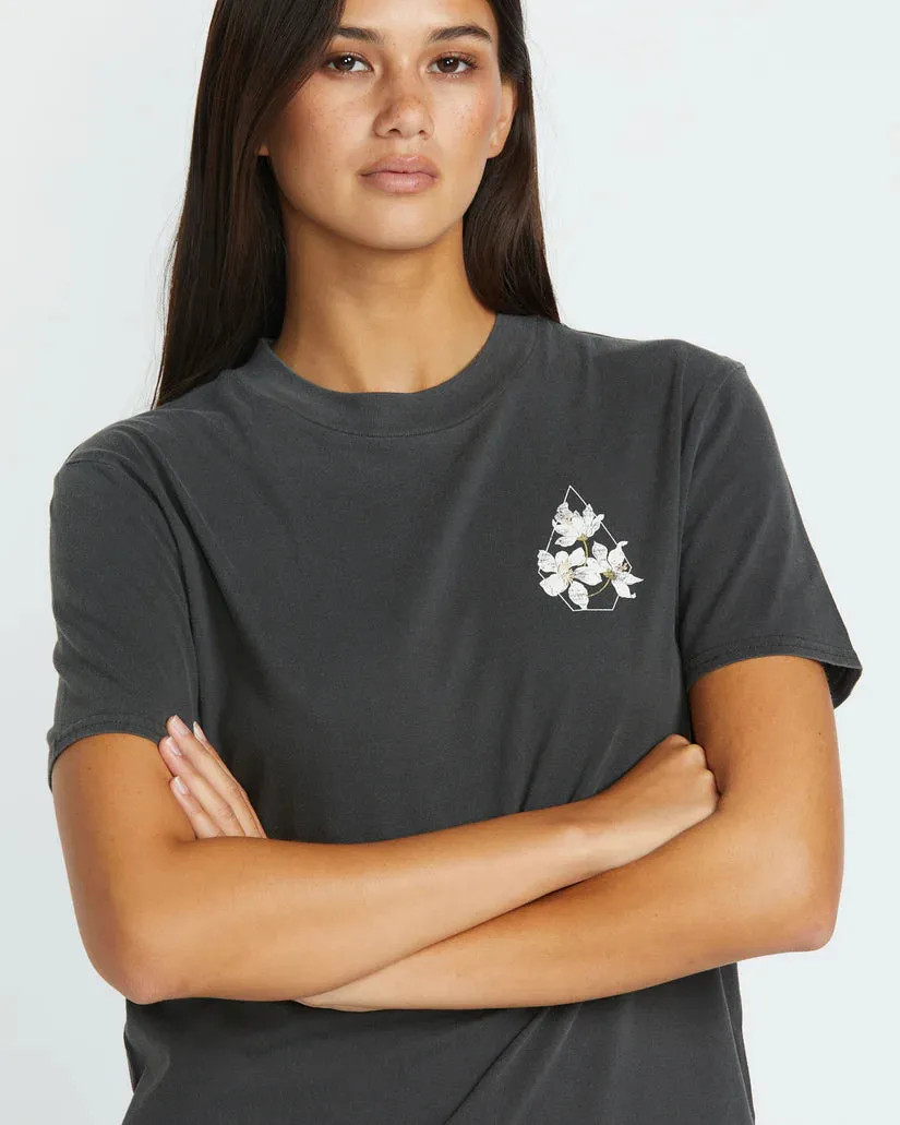 Lock It Up Tee - Vintage Black
