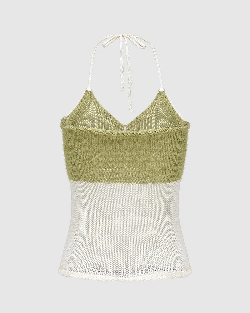Lofoten Double Contrast Knit Top