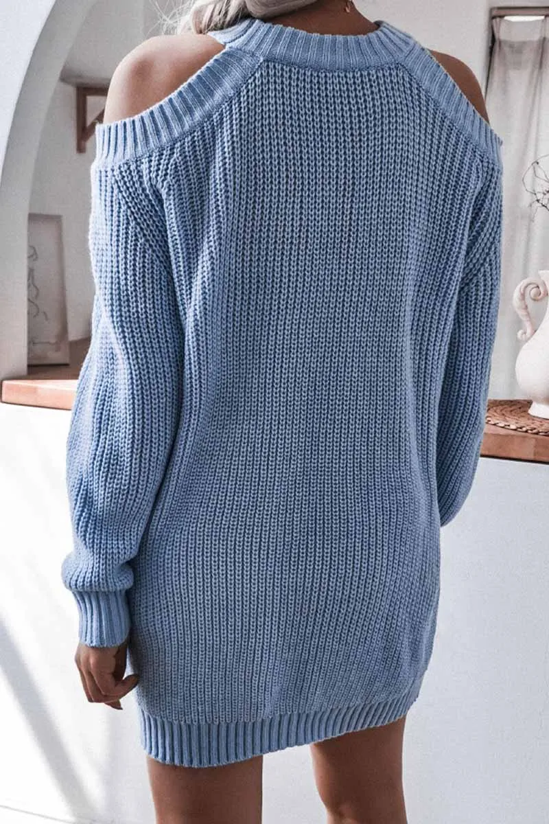 Loose Off-Shoulder Long Sleeves Tops(3 Colors)