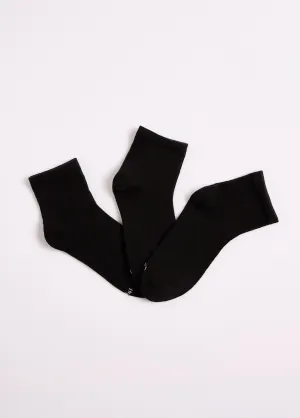 Low socks made from cotton majority