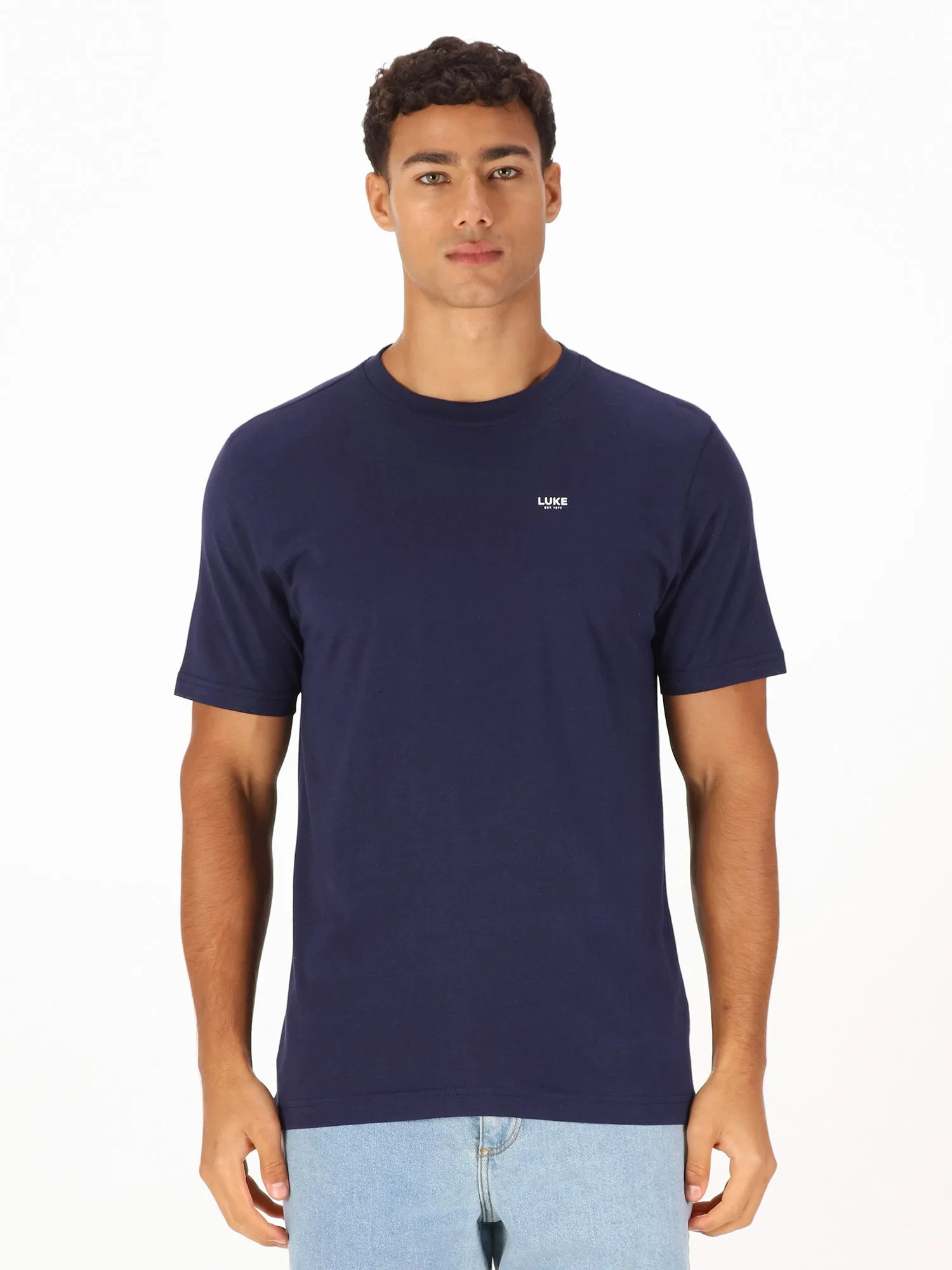 Luke 1977 M780153 3PK Magic T-shirts Navy/White/Black