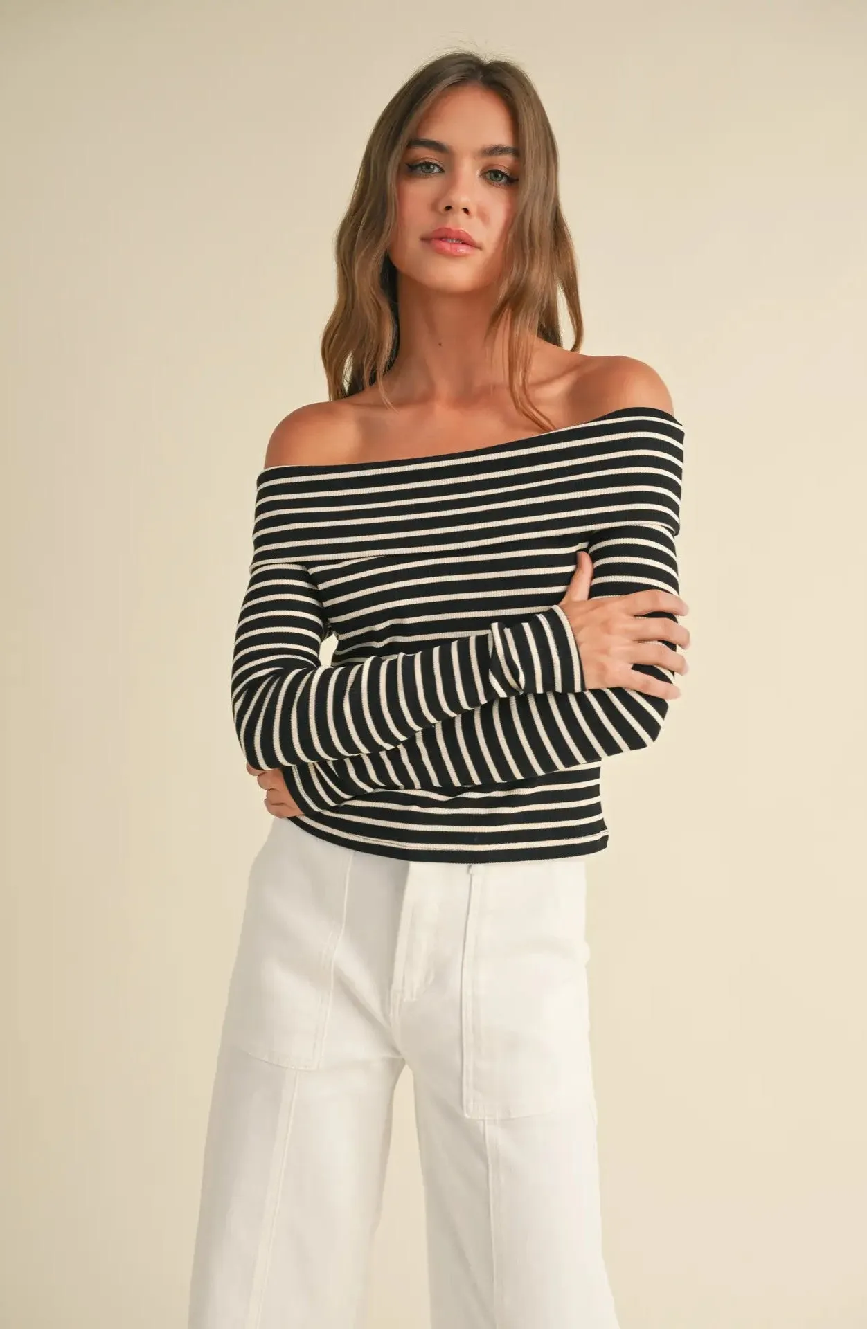 Lunette Off The Shoulder Top