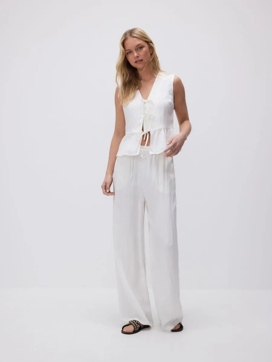 Lyocell rich vest