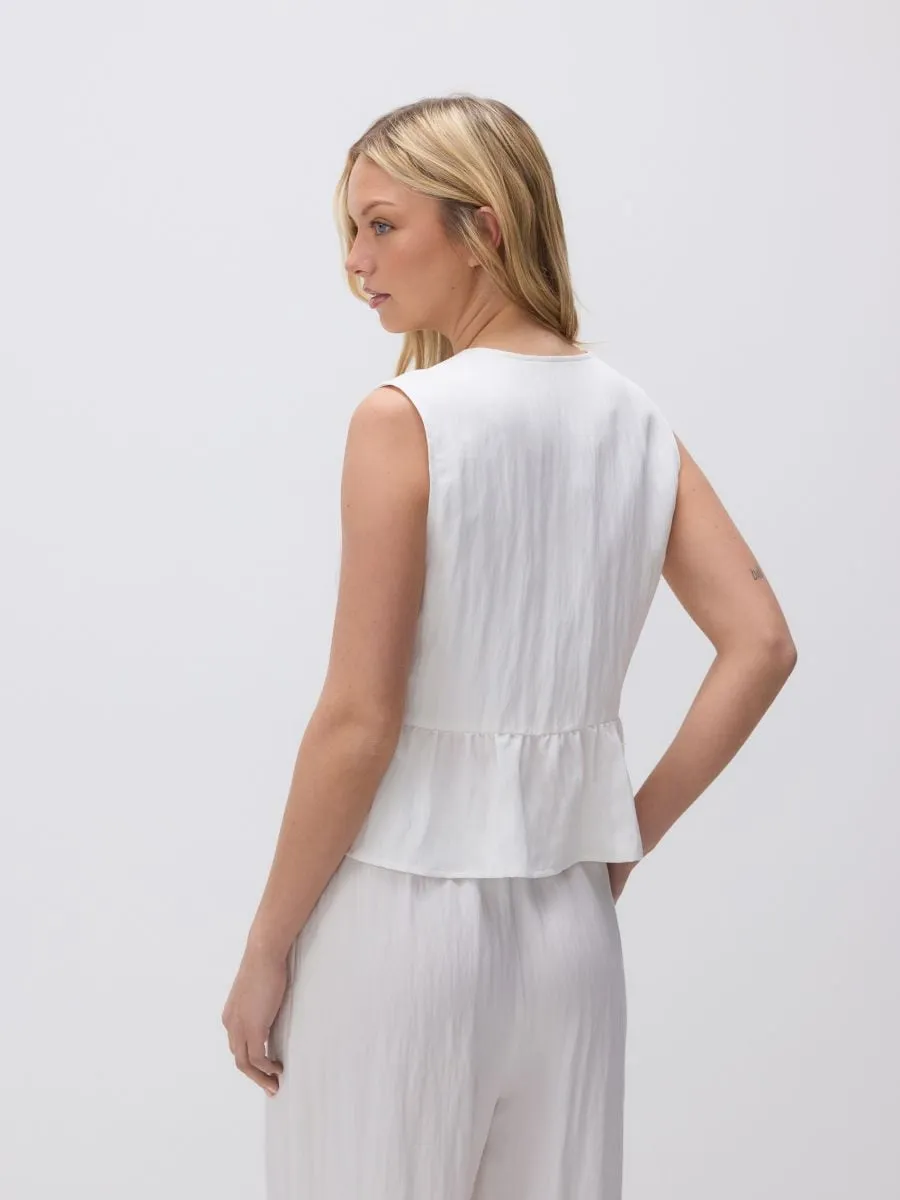 Lyocell rich vest