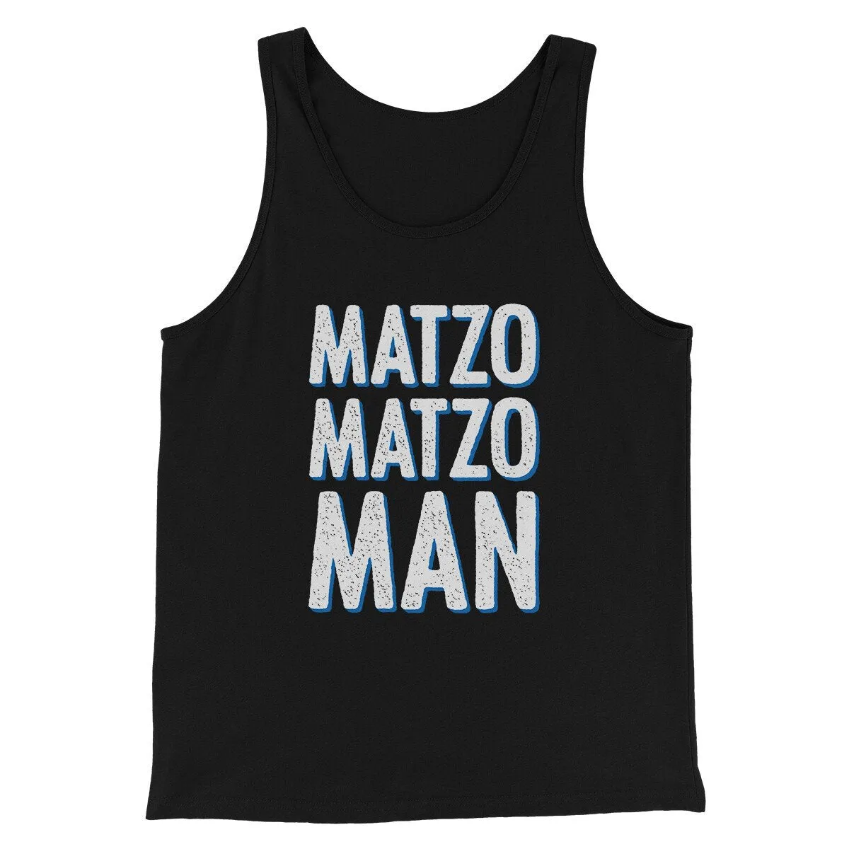 Matzo Matzo Man Funny Hanukkah Men/Unisex Tank Top