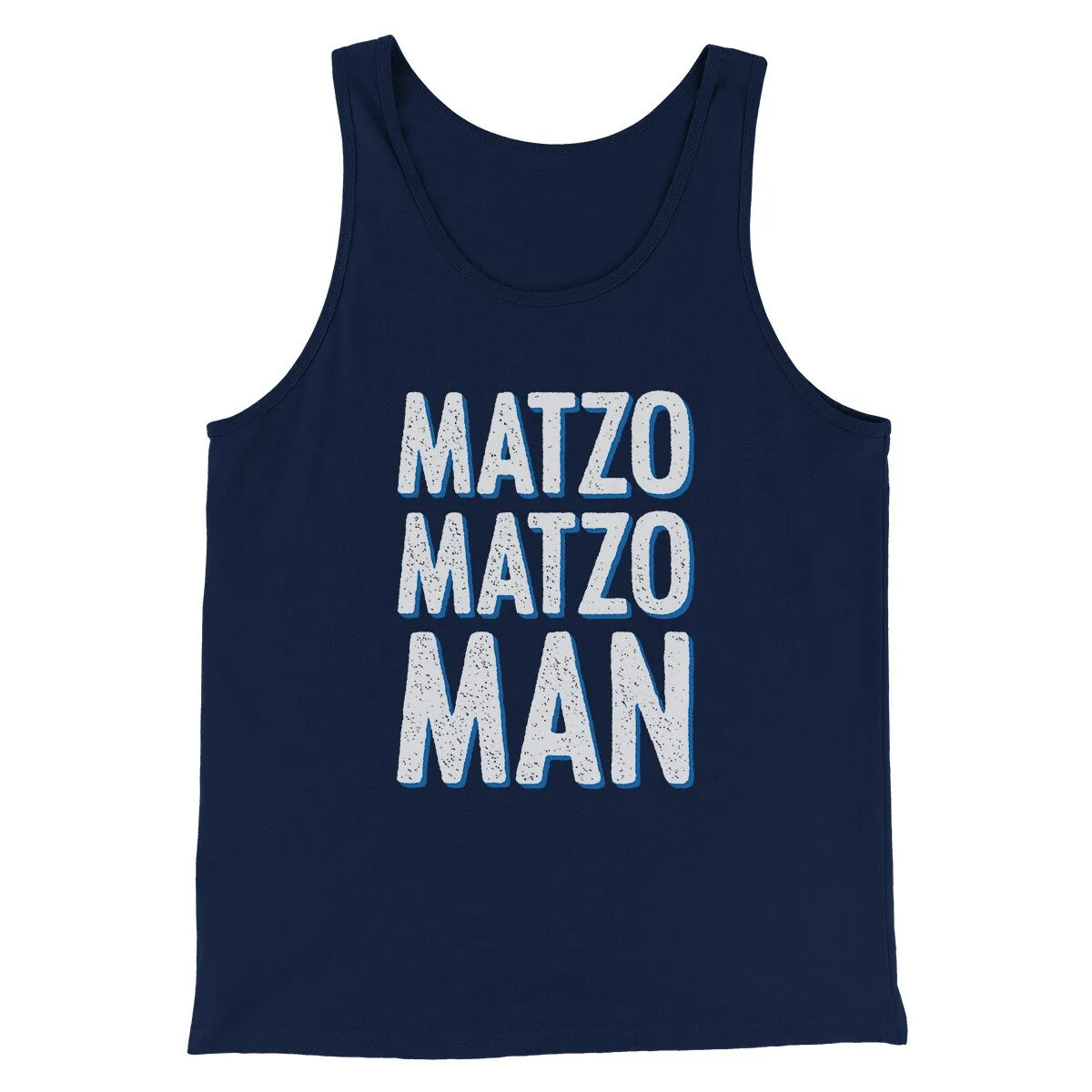 Matzo Matzo Man Funny Hanukkah Men/Unisex Tank Top