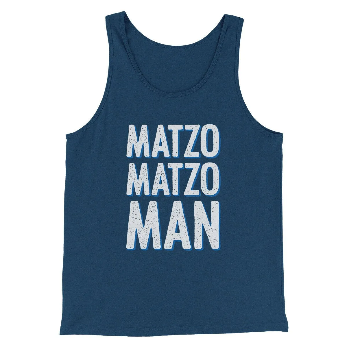 Matzo Matzo Man Funny Hanukkah Men/Unisex Tank Top