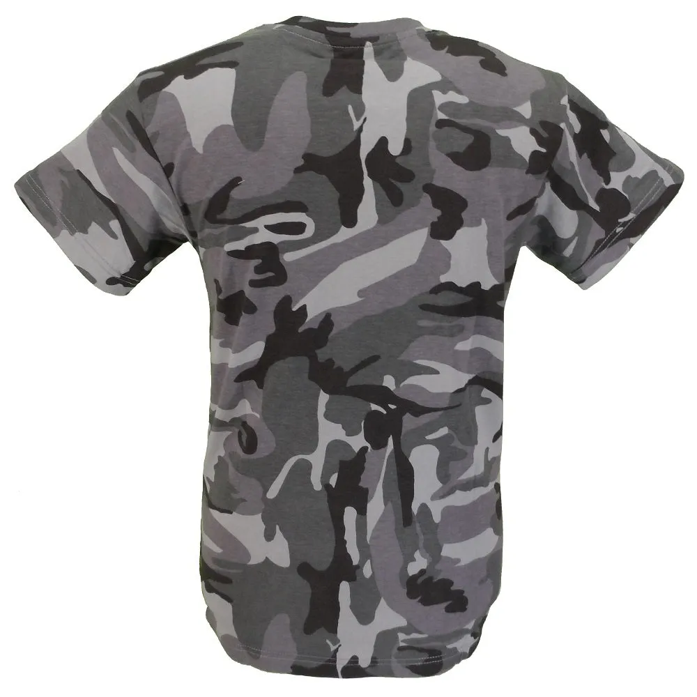Mens Camouflage Midnight T shirts