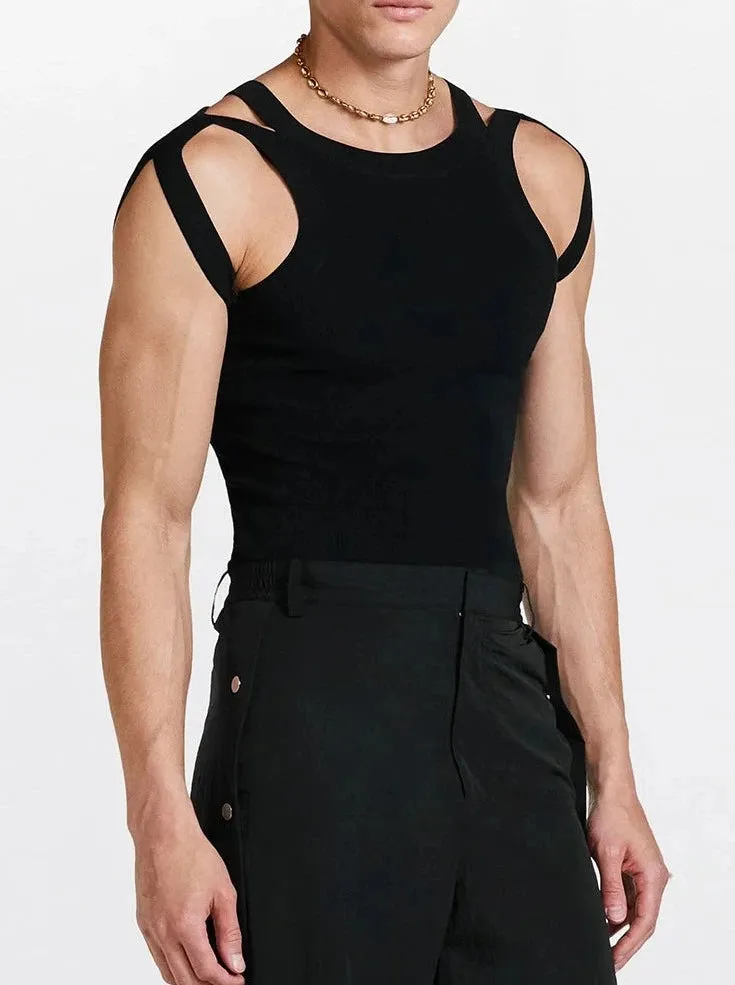 Men's Chic Strap Tank
