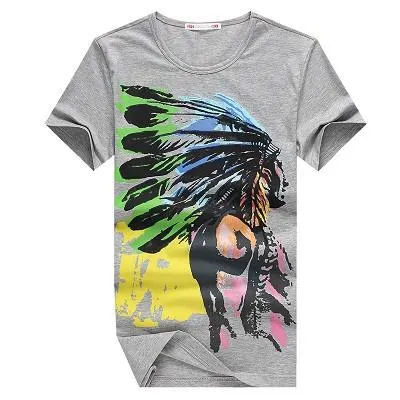 Men's Skull Print T-Shirt In a Few Styles
