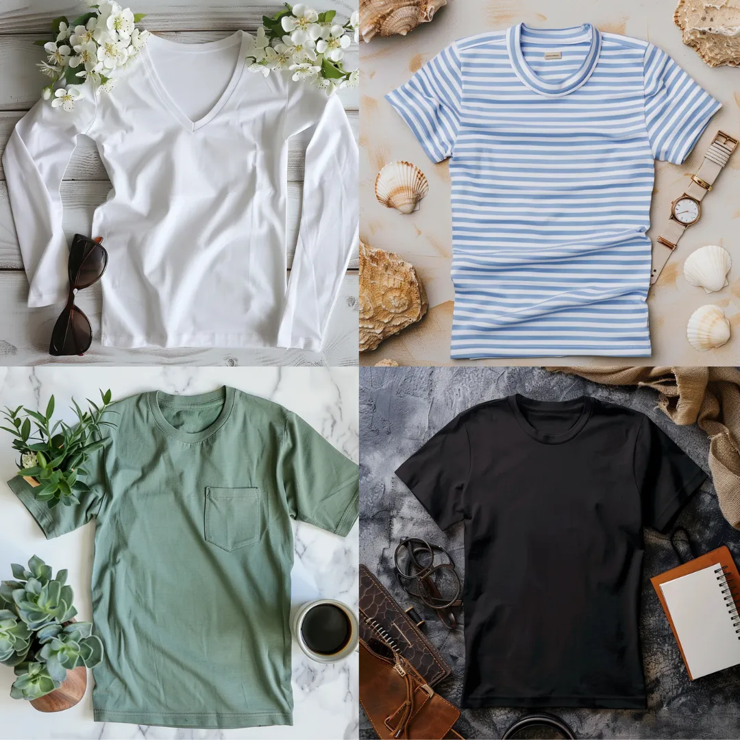 Minimalist Casual Wear AI MidJourney Image Prompt, 8068