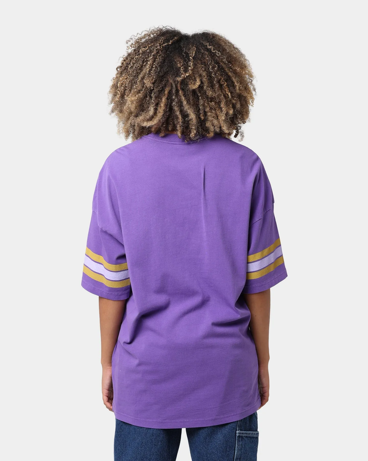 Mitchell & Ness Los Angeles Lakers Conference T-Shirt Faded Purple