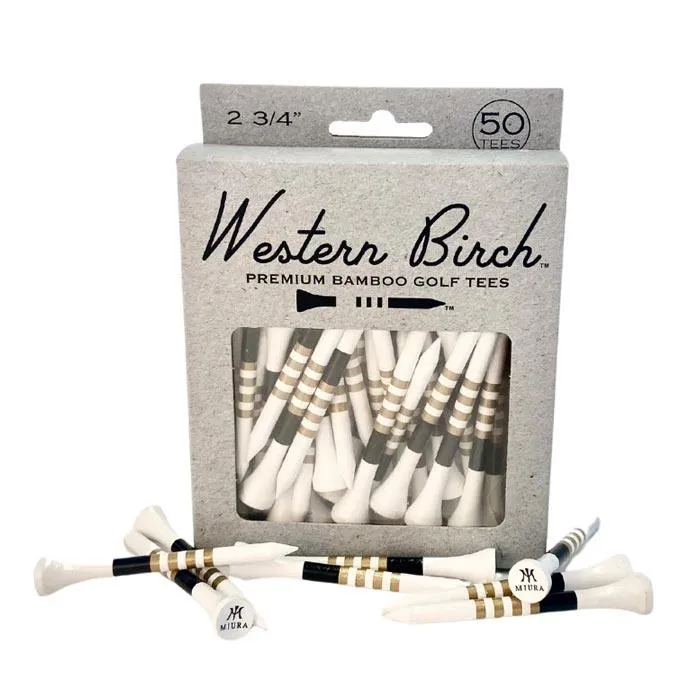Miura Premium Golf Tees 2 3/4 Inch (Package of 50)