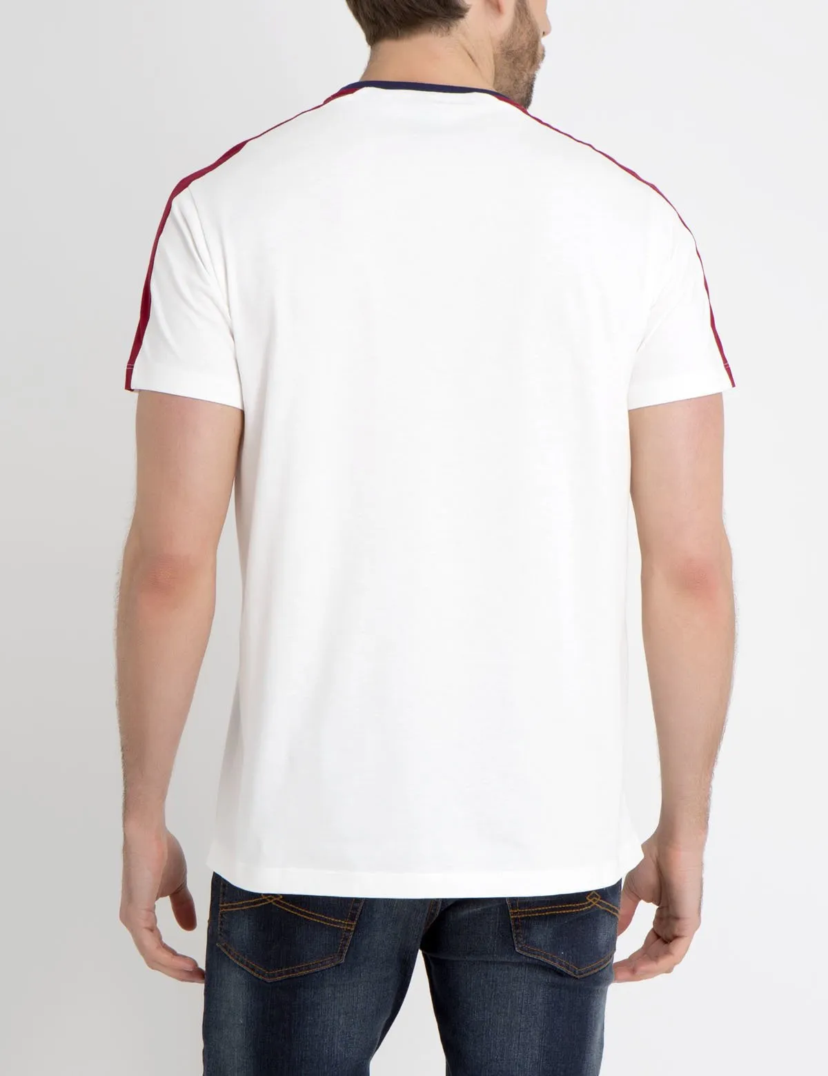 MULTI CHEST STRIPED T-SHIRT