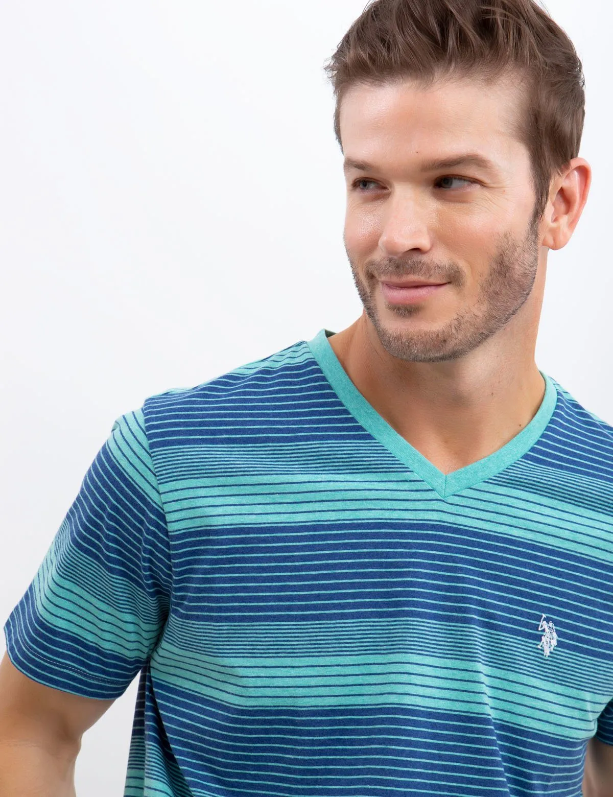 MULTI STRIPED T-SHIRT