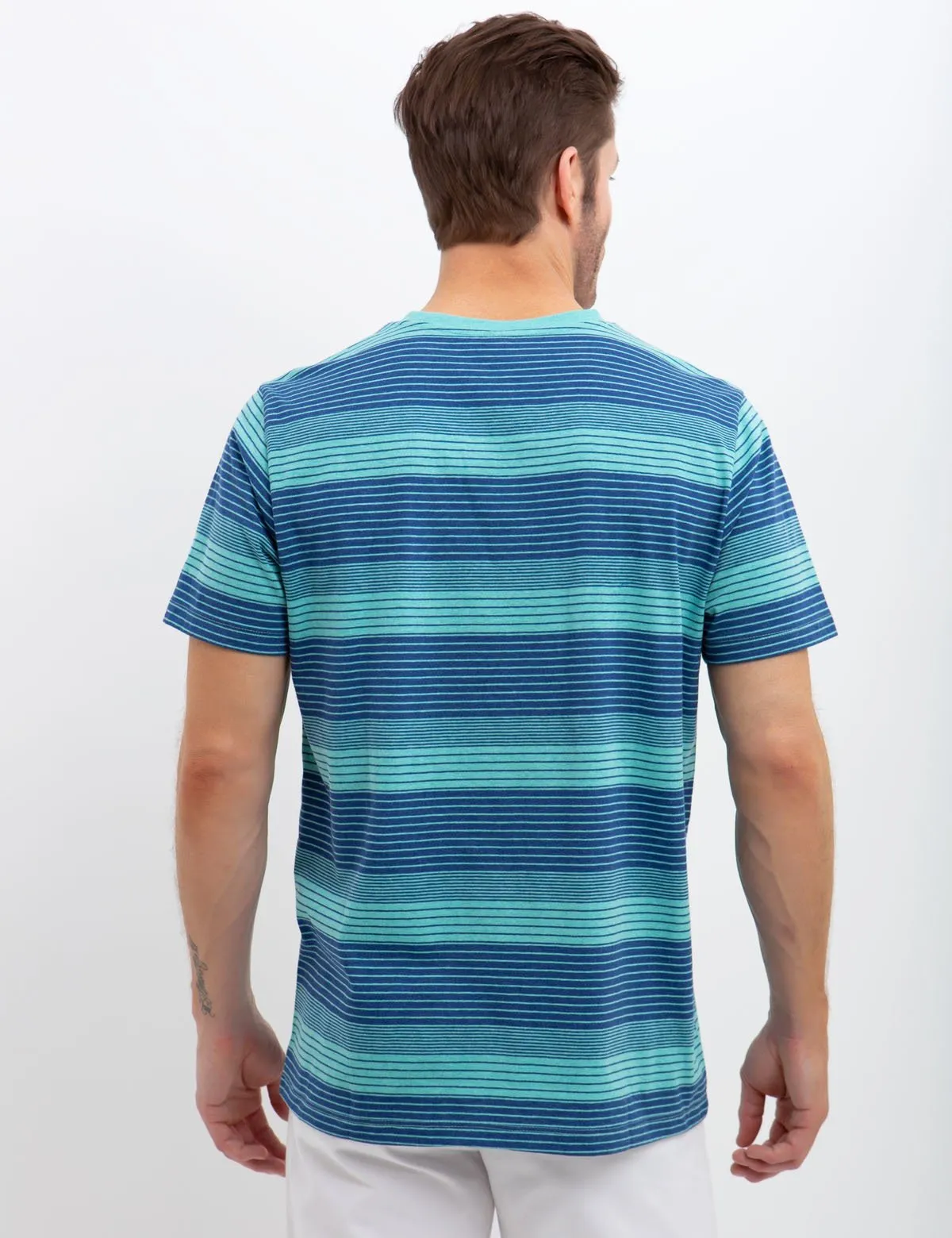 MULTI STRIPED T-SHIRT