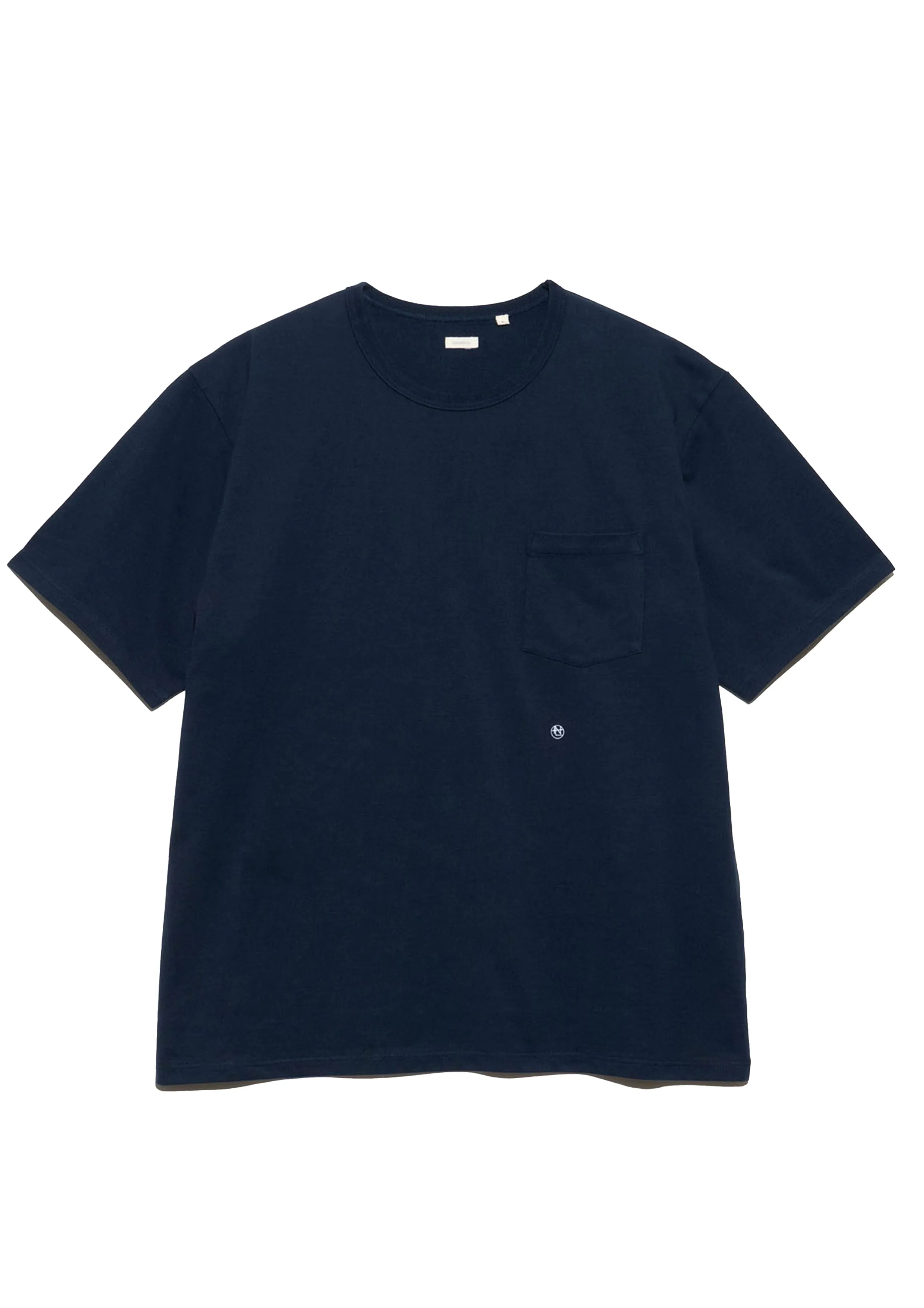 NANAMICA - COOLMAX JERSEY POCKET TEE NAVY