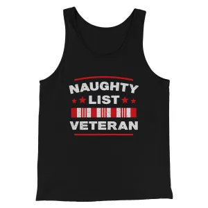 Naughty List Veterans Men/Unisex Tank Top