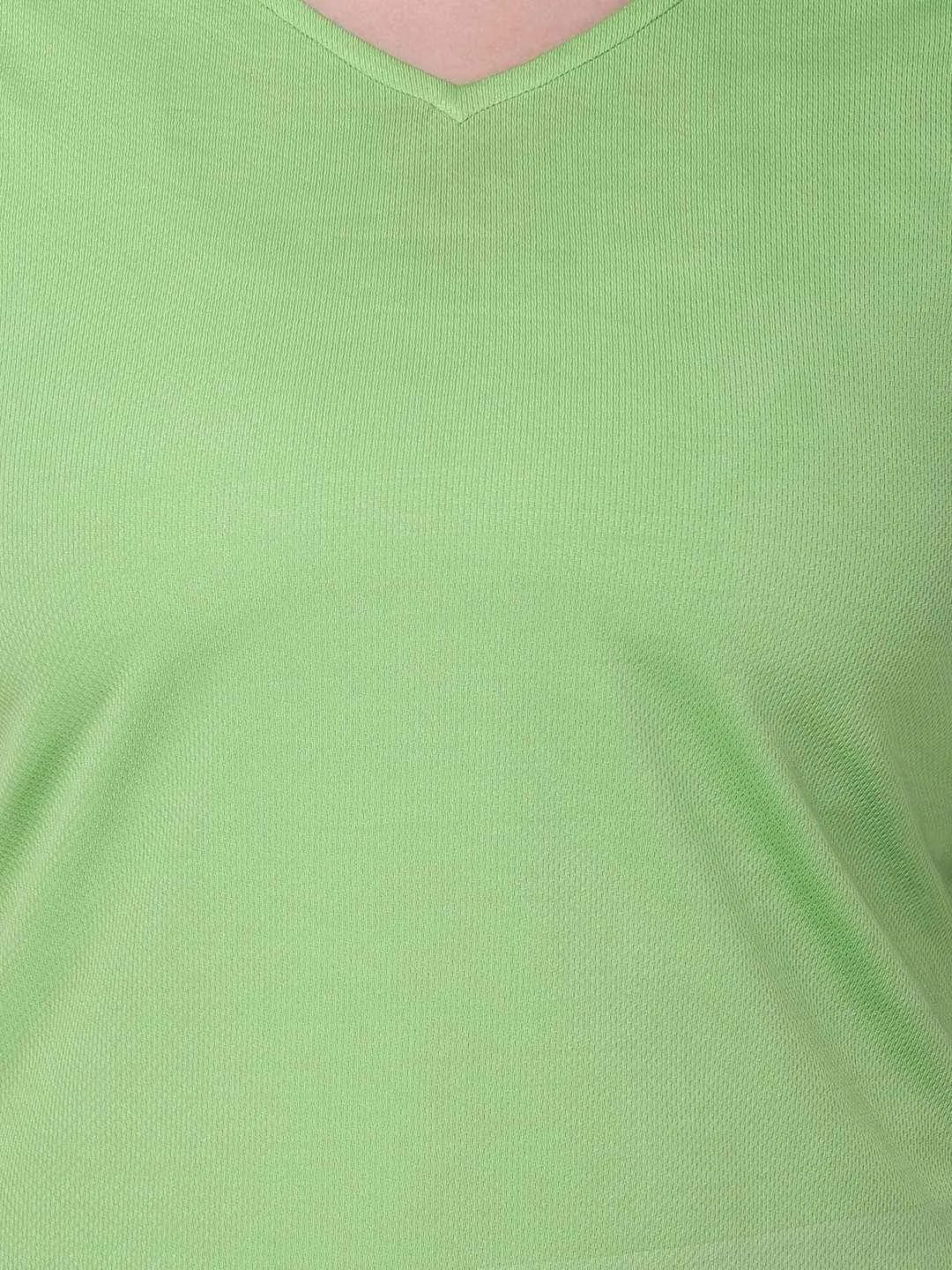 Neo-Green Sleeveless Graceful Lady Tee