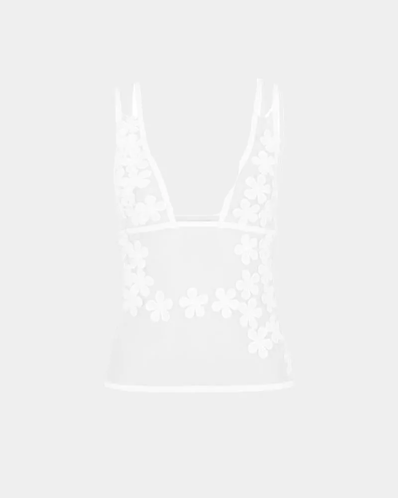 Newden Floral Plunging Top