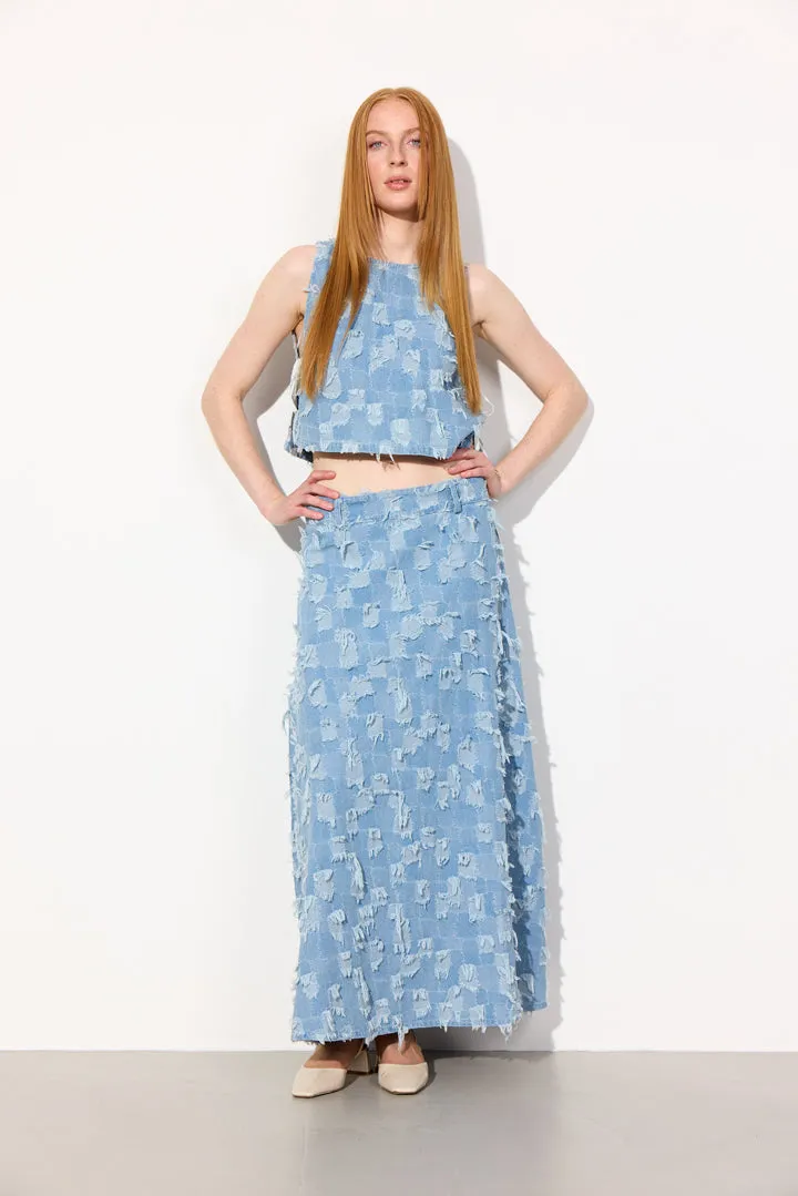 Nico Top - Light Denim