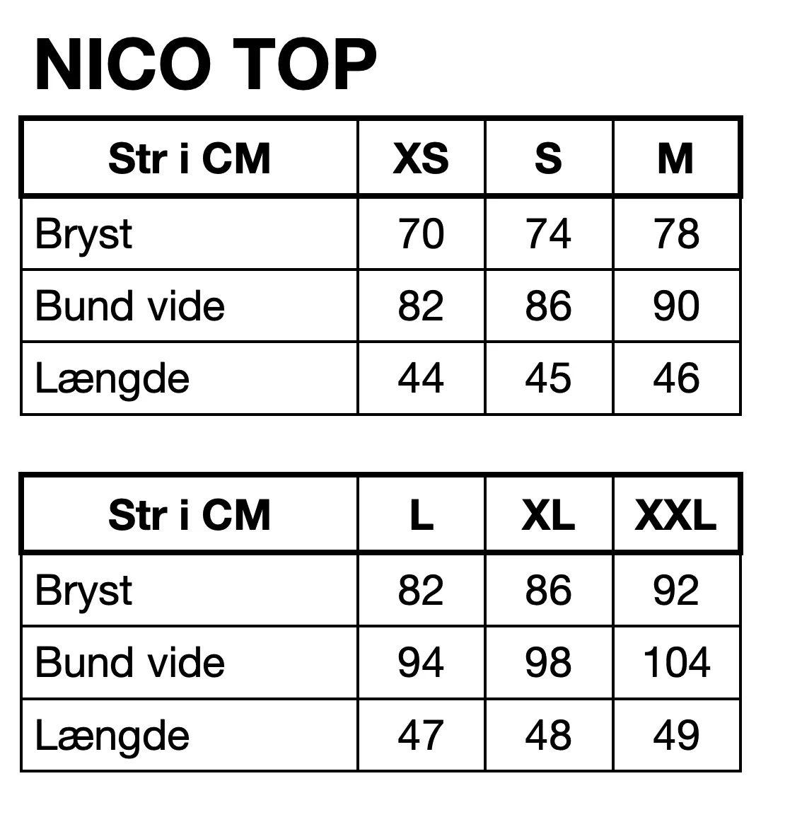 Nico Top - Light Denim