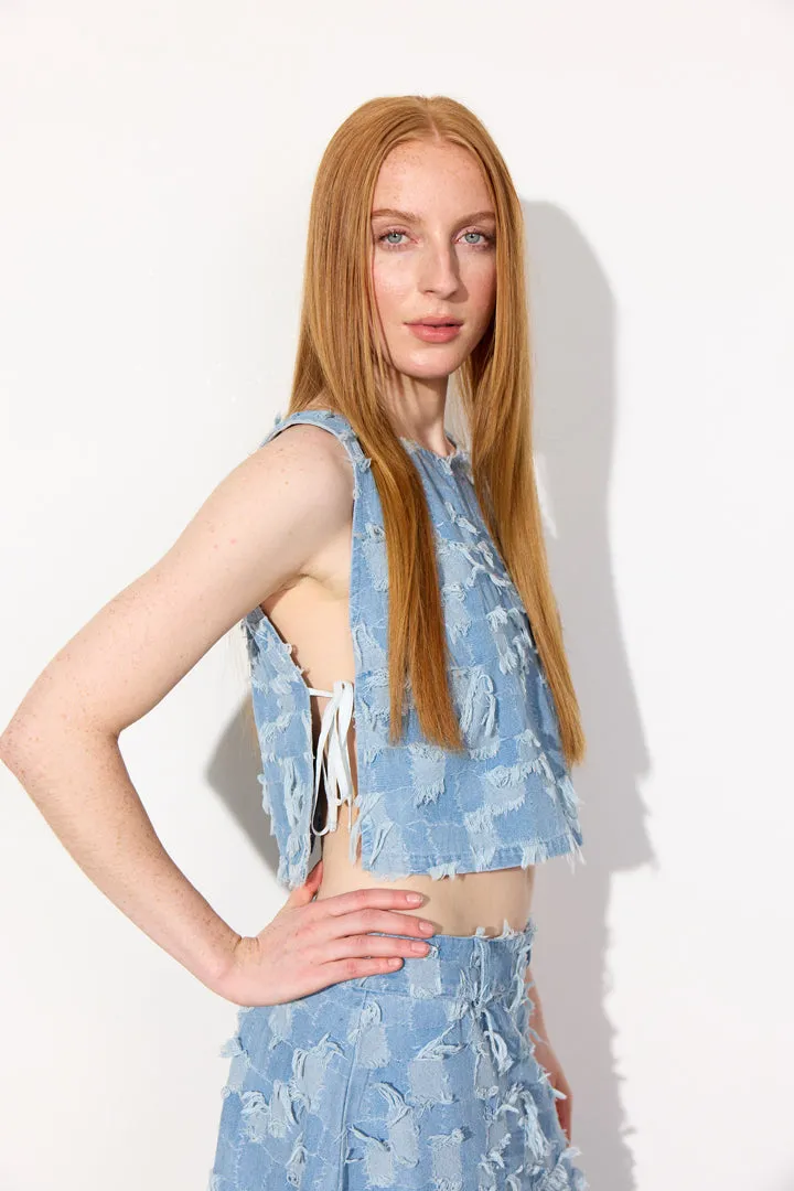 Nico Top - Light Denim