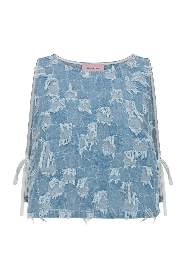 Nico Top - Light Denim