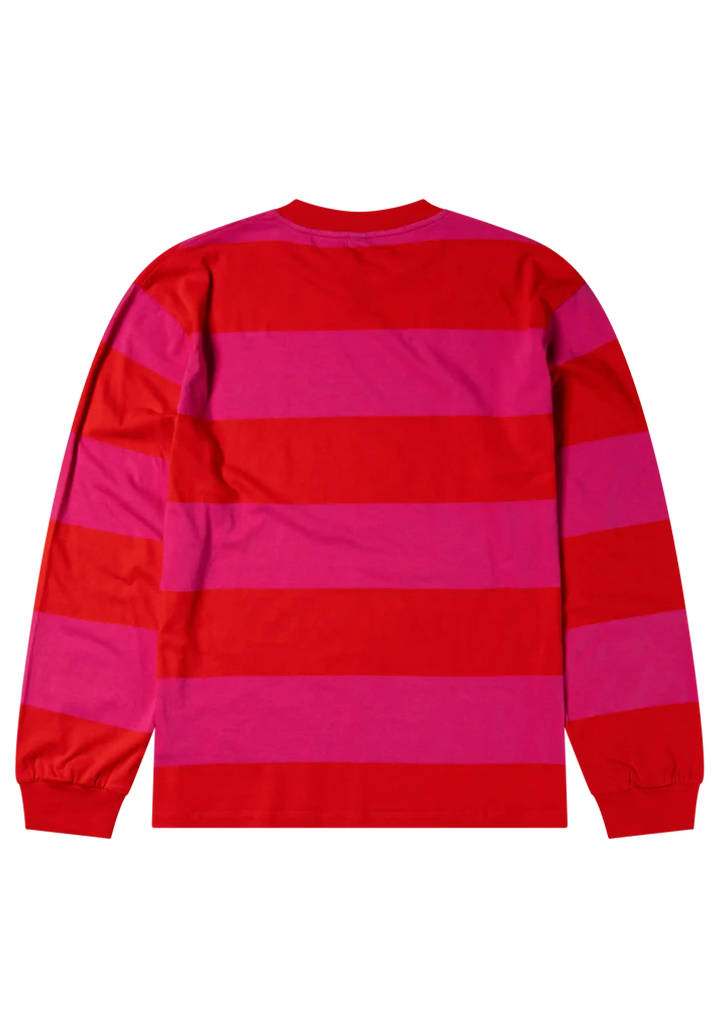 NO PROBLEMO - NO PROBLEMO STRIPED LS TEE RED