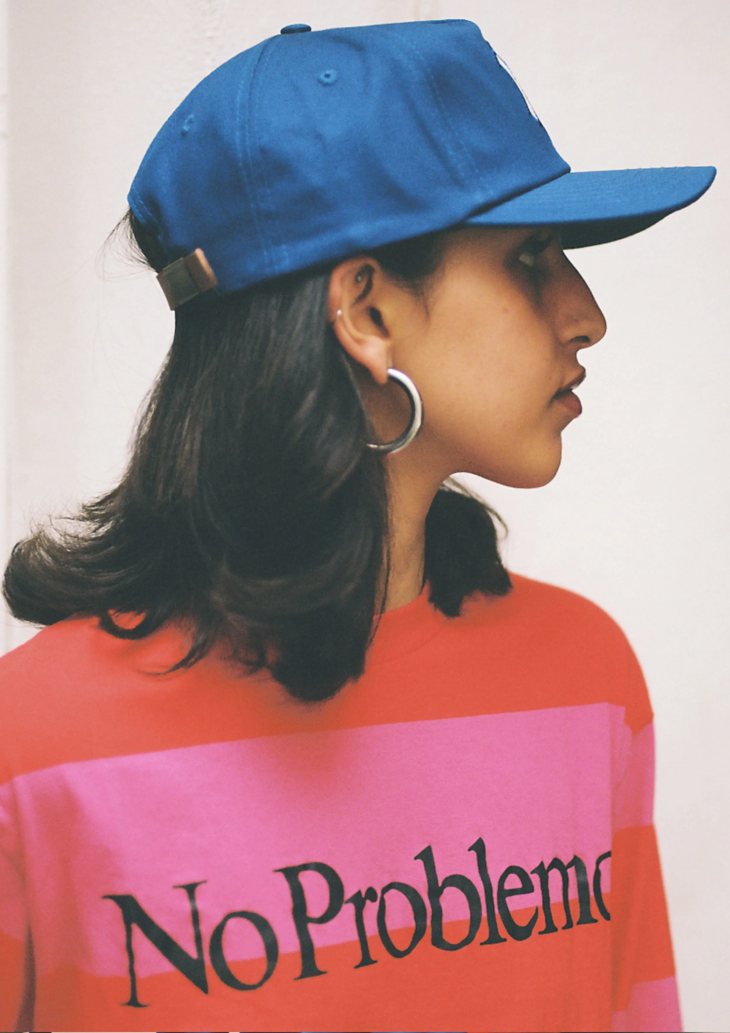 NO PROBLEMO - NO PROBLEMO STRIPED LS TEE RED