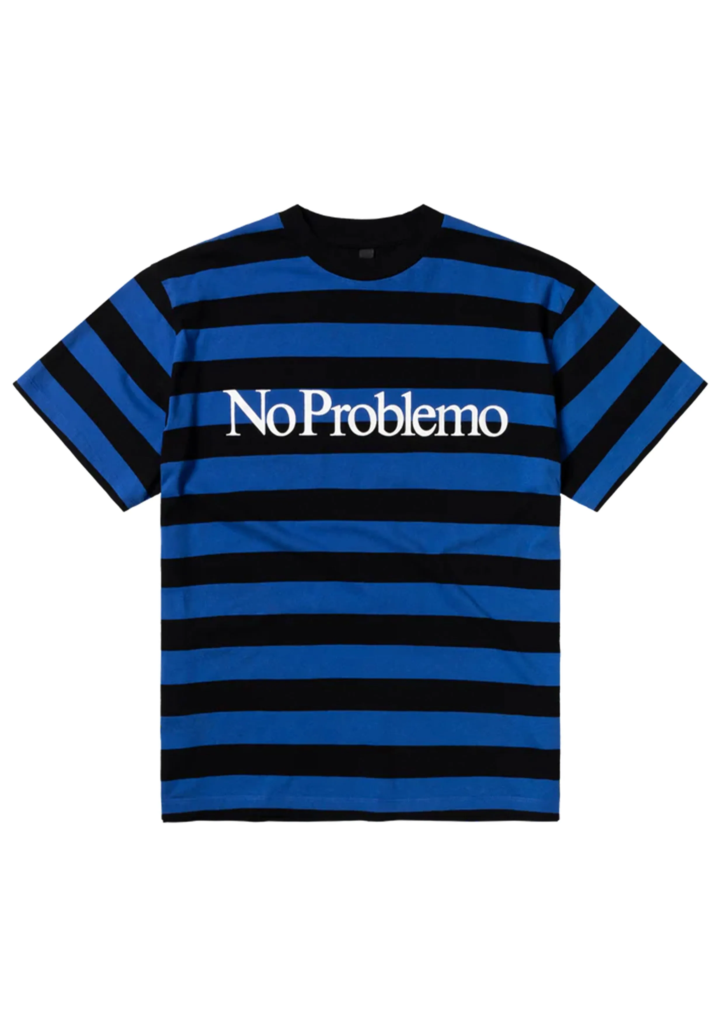 NO PROBLEMO - NO PROBLEMO STRIPED SS TEE BLACK / MULTI