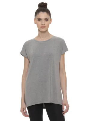 NOELIE SLEEVELESS TEE (HEATHER GREY)