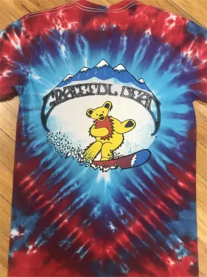 Not Fade Away Snowboard Bears Grateful Dead T-Shirt