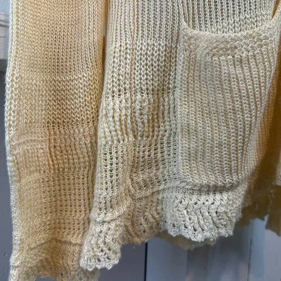 NWT Lauren Ralph Lauren Morton Cardigan Sweater Linen Women’s Large