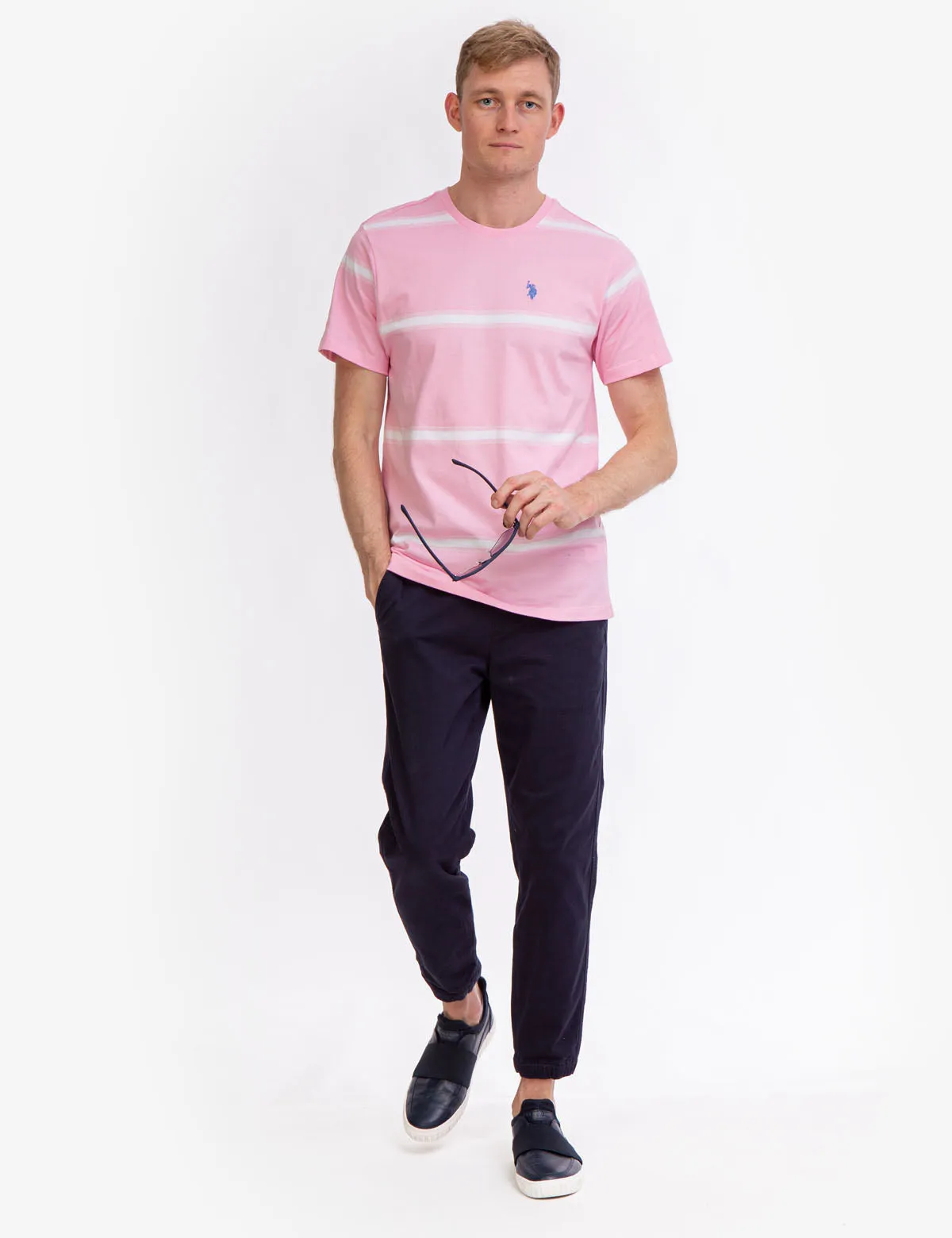 OMBRE STRIPE JERSEY T-SHIRT