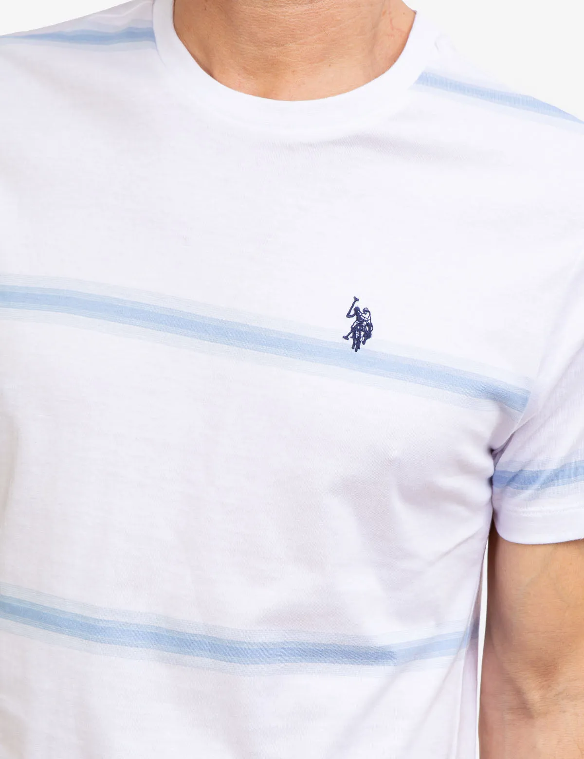 OMBRE STRIPE JERSEY T-SHIRT