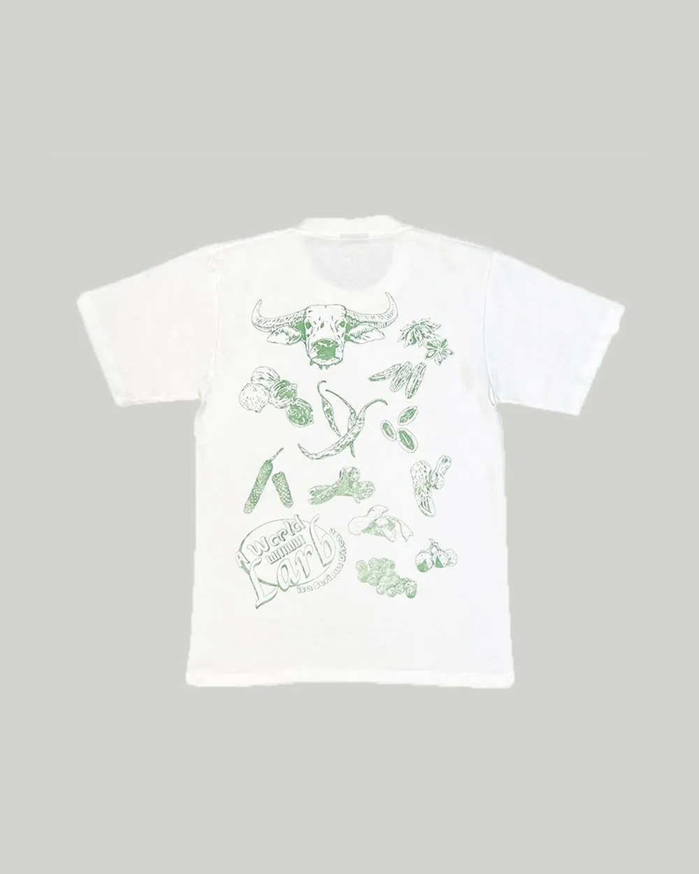 Onion x Den - Larb S/S T-Shirt - White