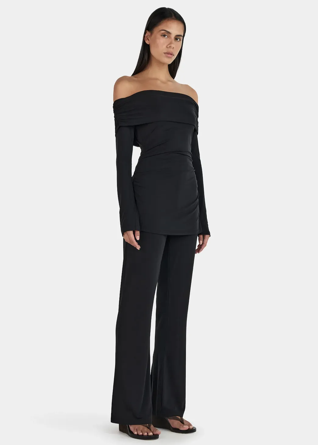 OWNLEY Else Top - Black