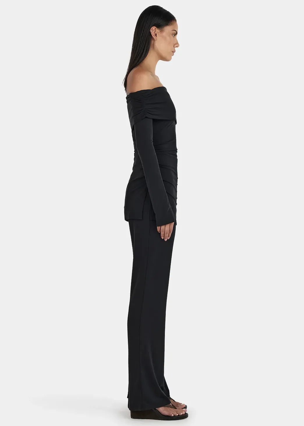 OWNLEY Else Top - Black