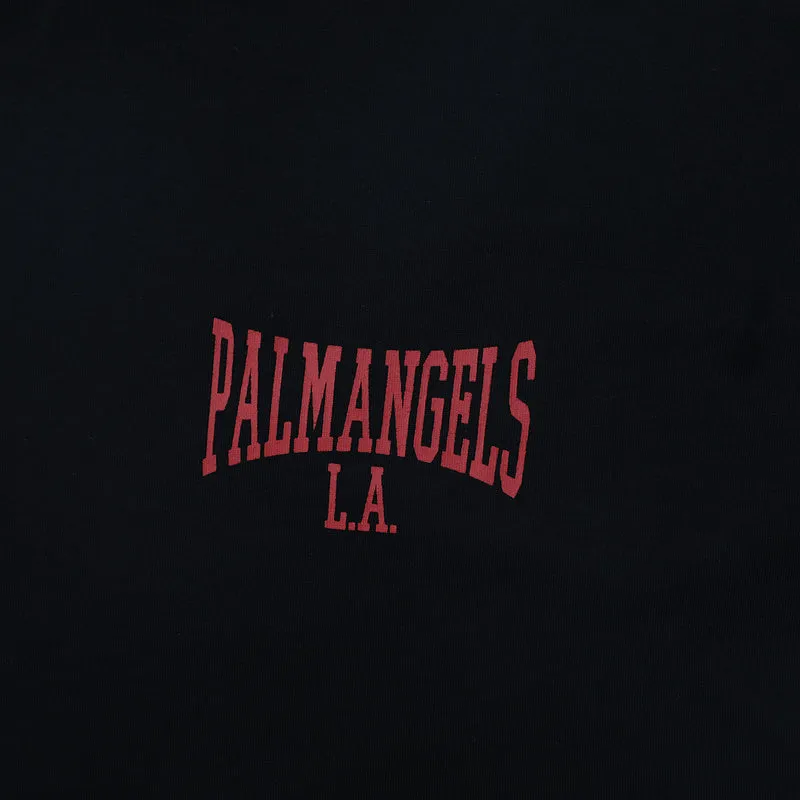 Palm Angels College Drop-Shoulder Cotton T-Shirts