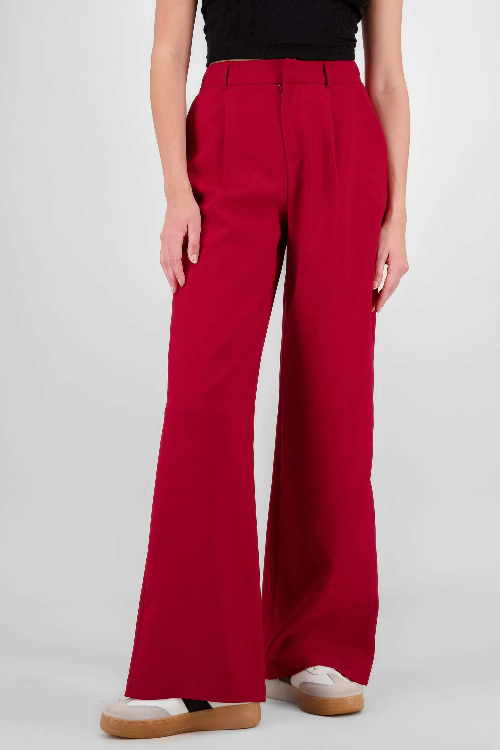 Pantalon pinzas amplio