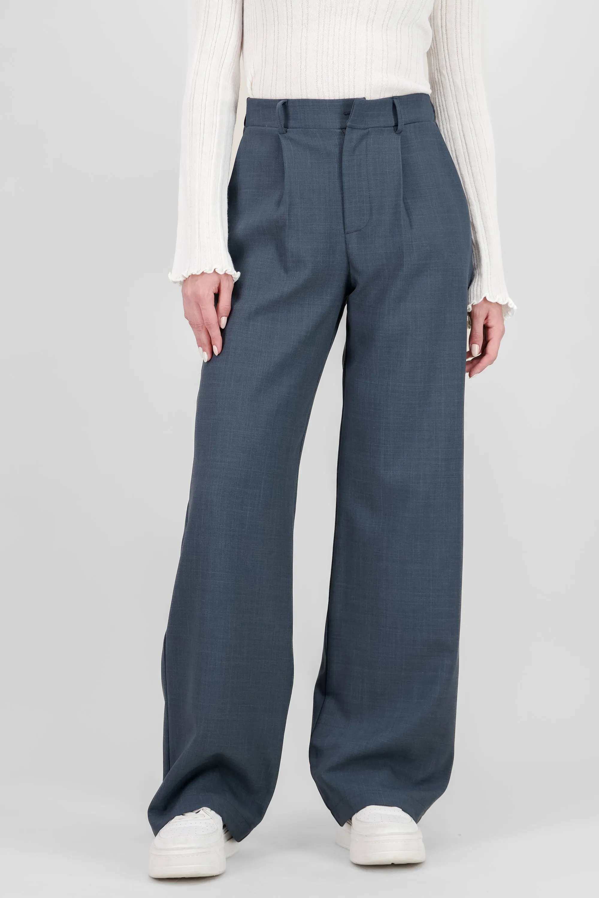 Pantalon pinzas amplio