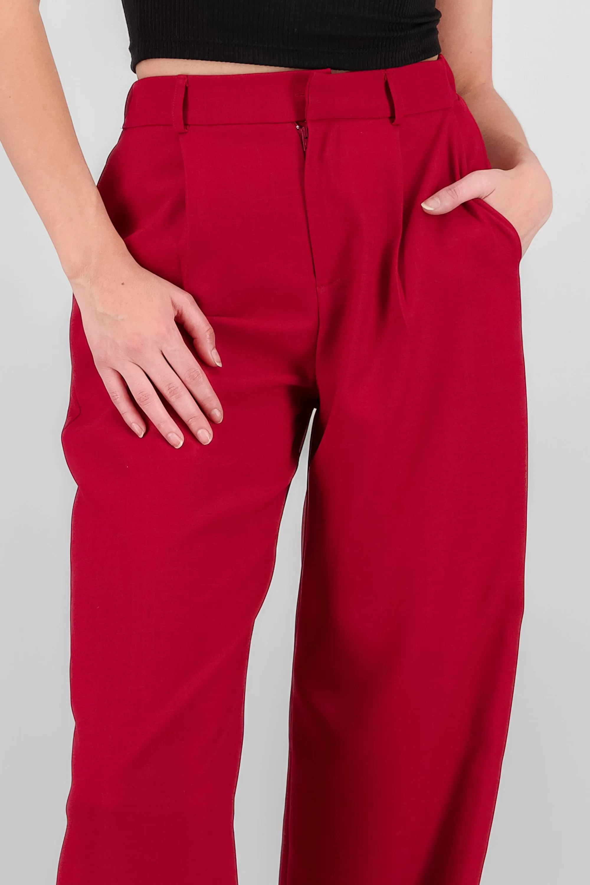 Pantalon pinzas amplio
