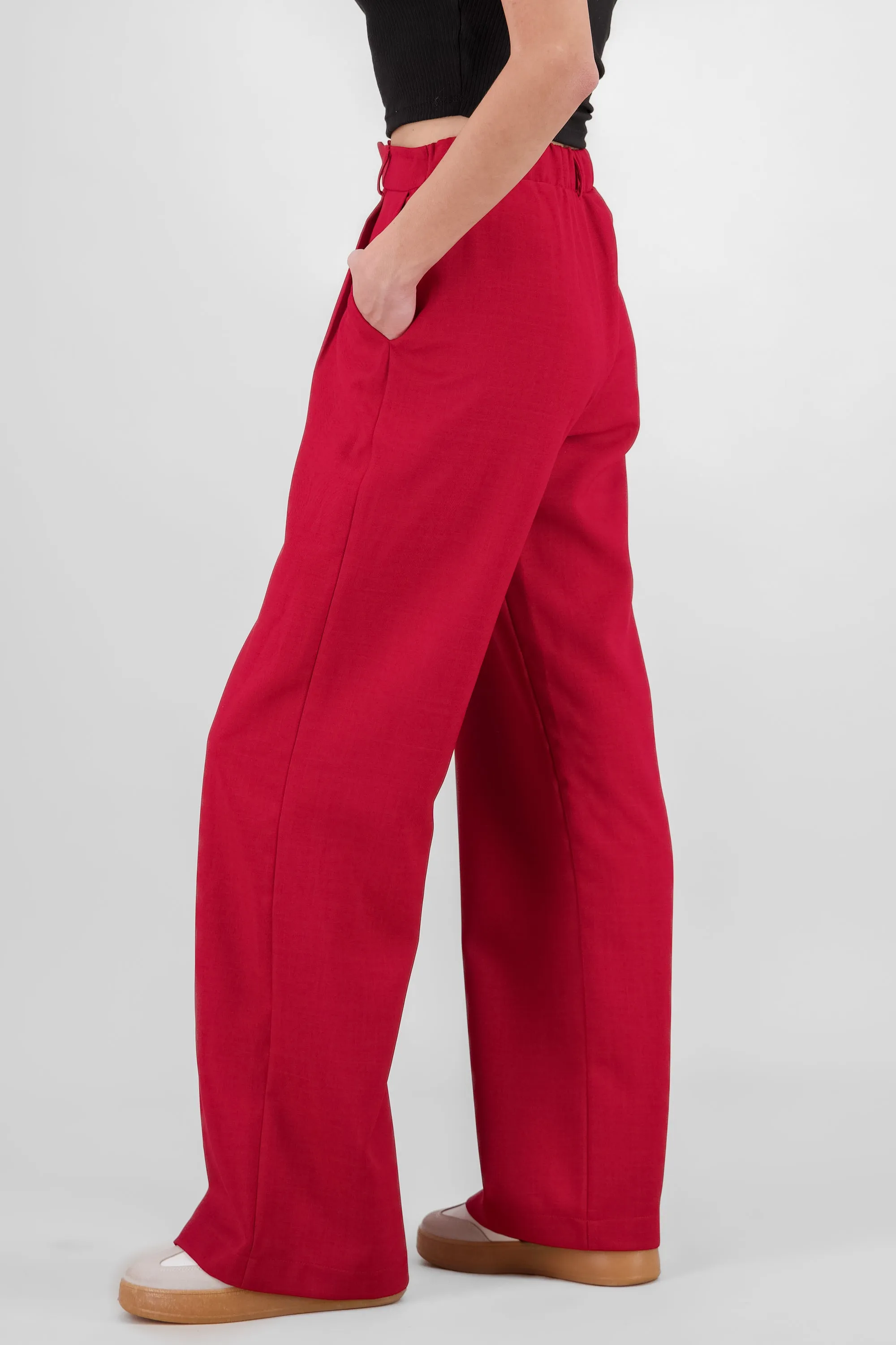 Pantalon pinzas amplio